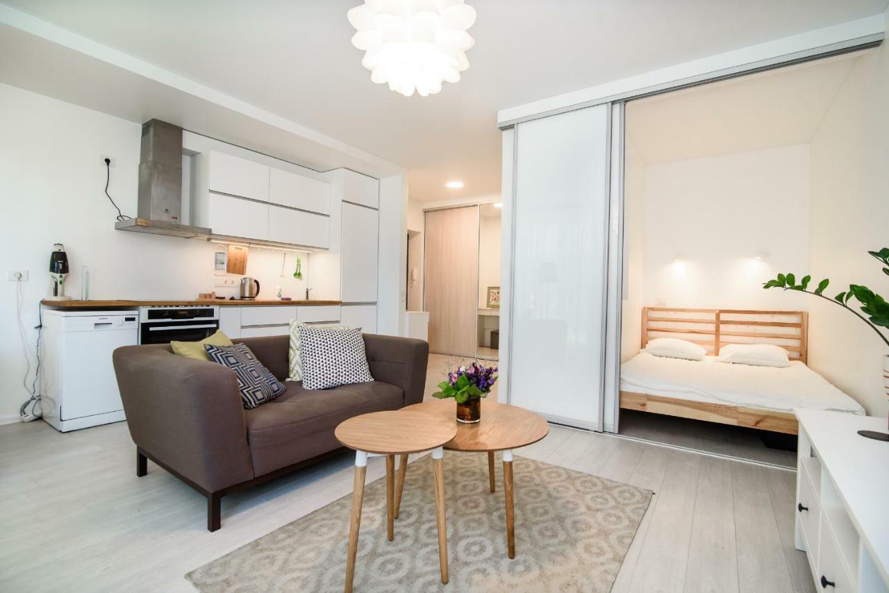 #Stayhere - Comfy & Stylish Studio With Green Patio Close To Old Town VNO Eksteriør bilde
