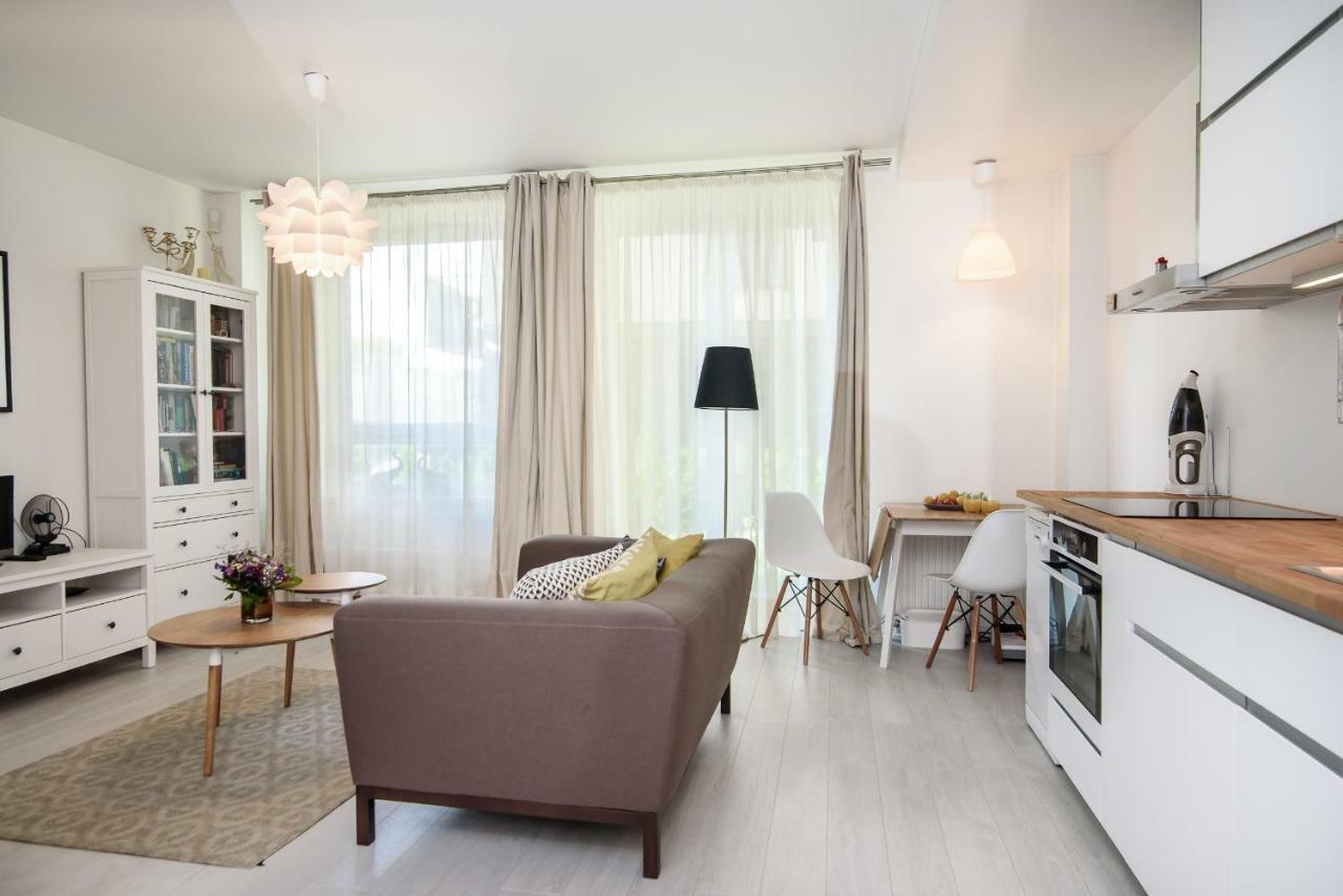 #Stayhere - Comfy & Stylish Studio With Green Patio Close To Old Town VNO Eksteriør bilde