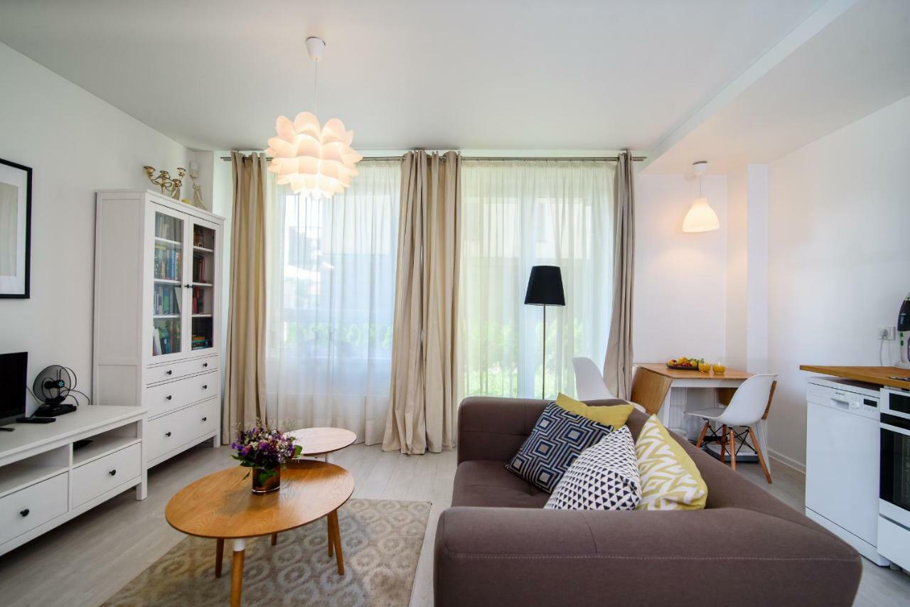 #Stayhere - Comfy & Stylish Studio With Green Patio Close To Old Town VNO Eksteriør bilde