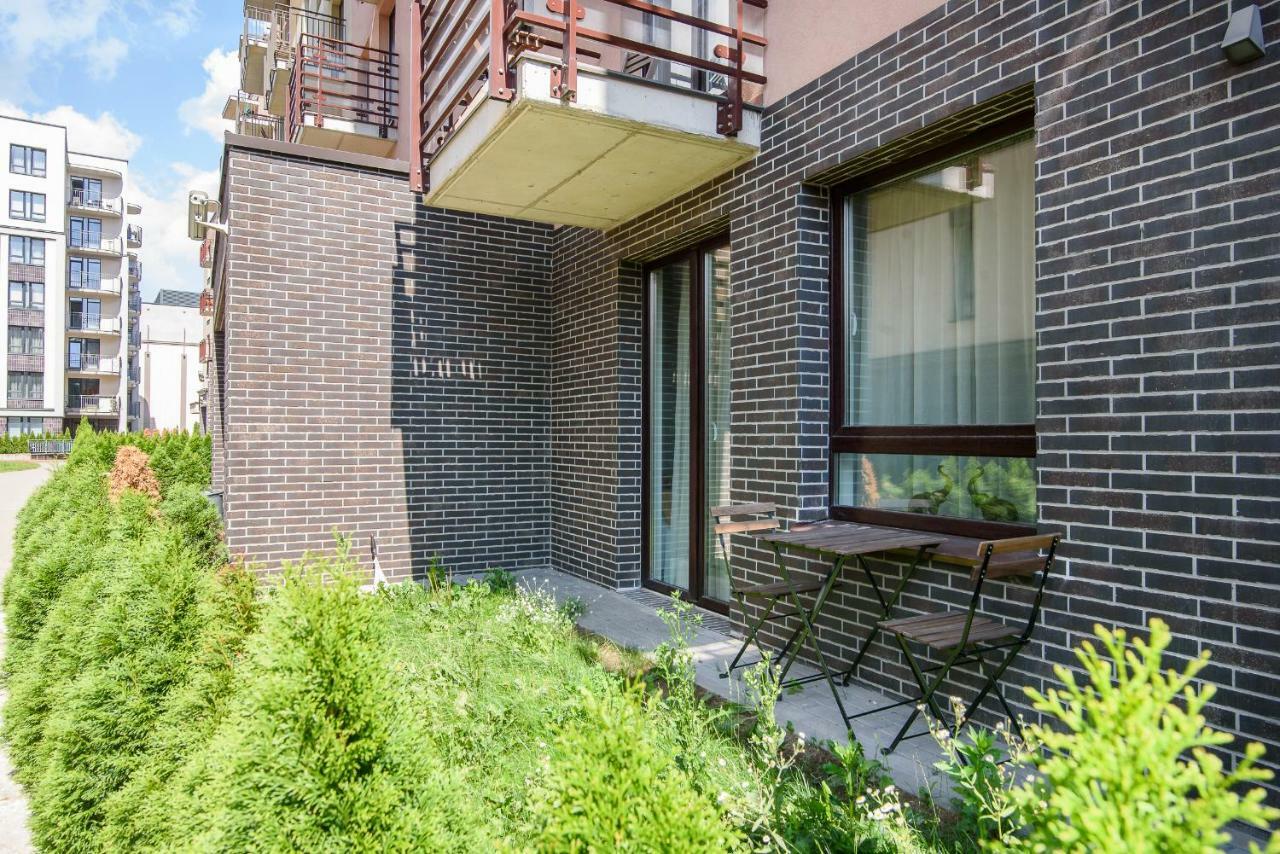 #Stayhere - Comfy & Stylish Studio With Green Patio Close To Old Town VNO Eksteriør bilde
