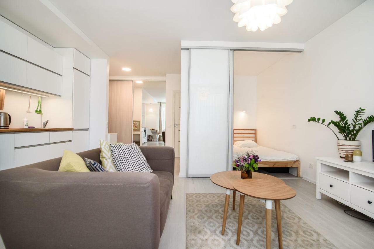 #Stayhere - Comfy & Stylish Studio With Green Patio Close To Old Town VNO Eksteriør bilde