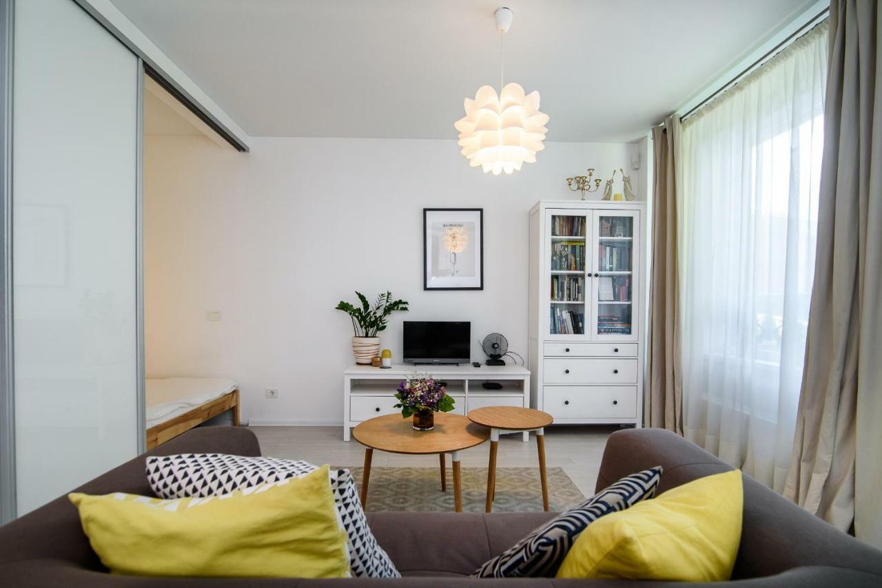#Stayhere - Comfy & Stylish Studio With Green Patio Close To Old Town VNO Eksteriør bilde