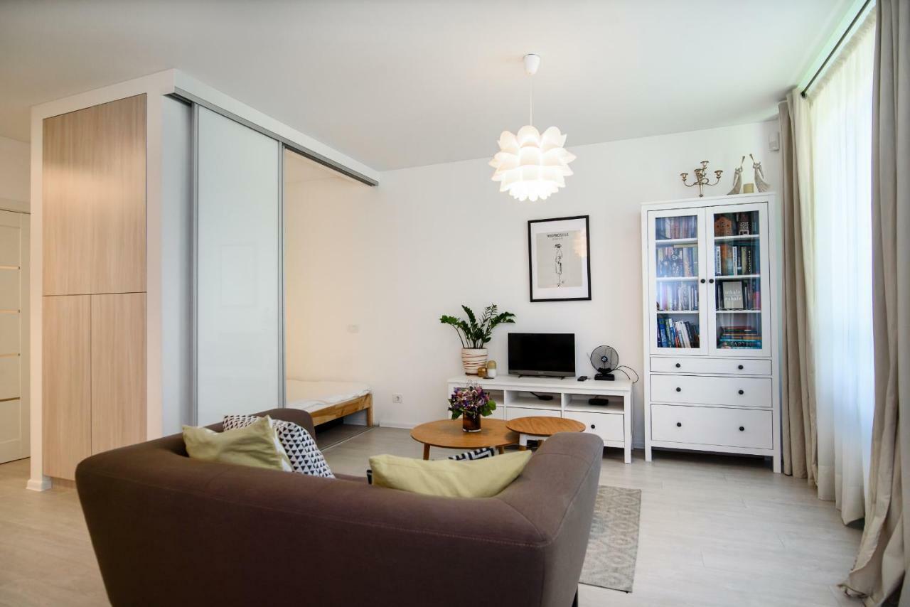 #Stayhere - Comfy & Stylish Studio With Green Patio Close To Old Town VNO Eksteriør bilde